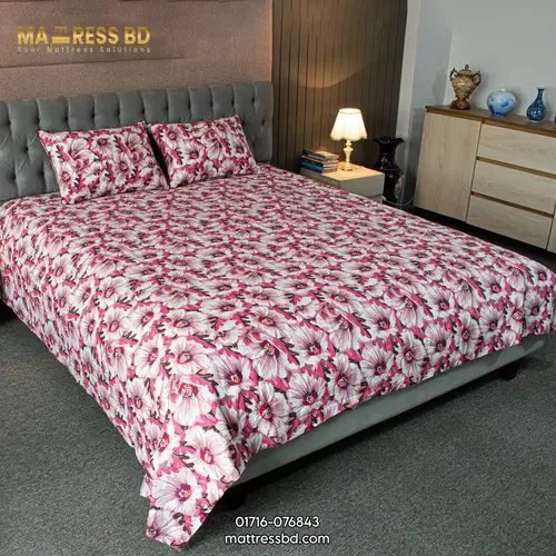 China Rose Print Bed Sheet – Pin 2