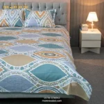 Printed Bedsheet Olive