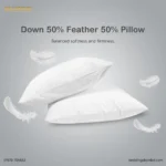 Down 50 Feather 50 Pillow