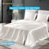 Egyptian Cotton Satin Bed Sheet -120 Count 3 Egyptian Cotton Satin Bed Sheet -120 Count