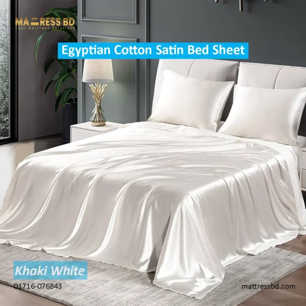 Egyptian Cotton Satin Bed Sheet -120 Count