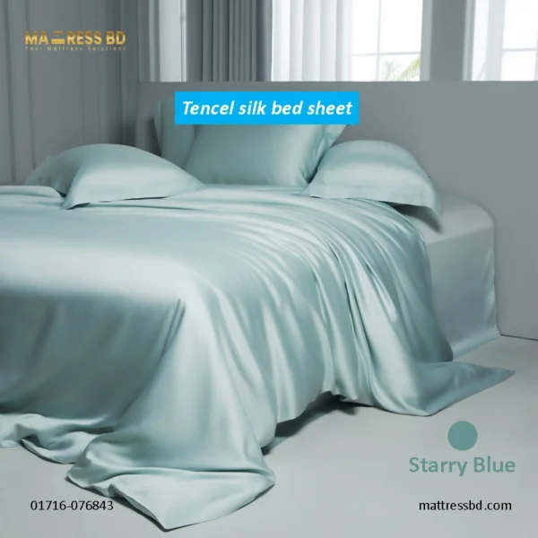 Tencel silk bed sheet - 60 count