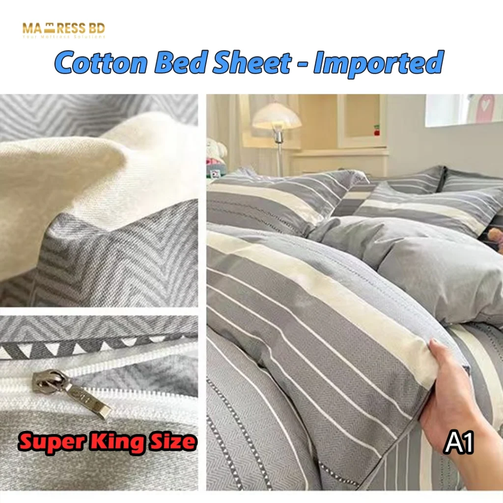 Cotton Bed Sheet - Imported