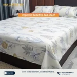 Imported Reactive Bed Sheet - Premium Soft
