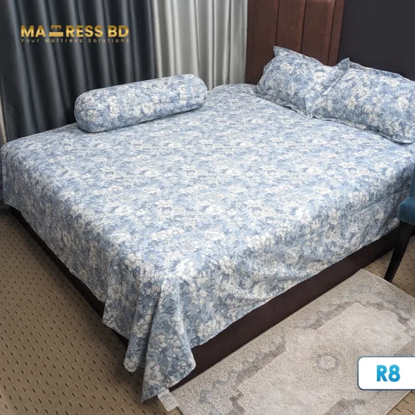 Premium Quality Colorful Reactive Printed Bedsheet for Bedroom Decor