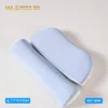 Ergonomic memory cervical pillow with contoured neck support curve.