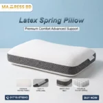 Latex Spring Pillow - Imported | Neck Support & Bouncy Comfort